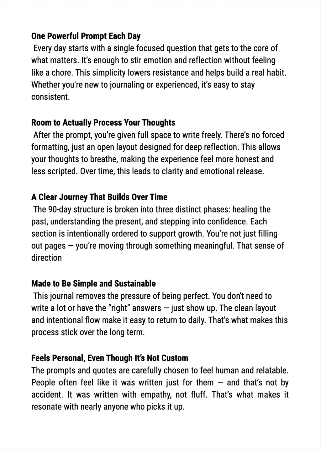The Deep Reflection Journal