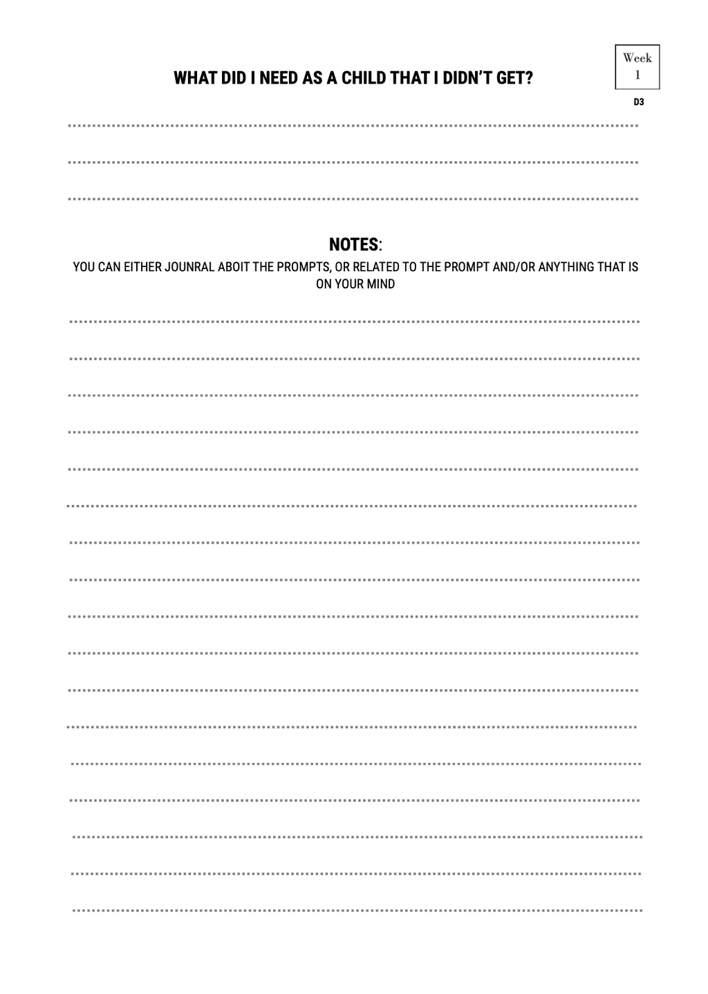 The Deep Reflection Journal